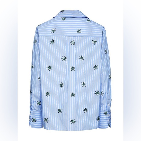 La Double J Third Eye Embroidered Popeline Shirt - Picture 4 of 8